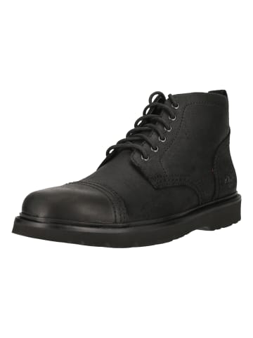 Clarks Schnürboots Weltridge Zip in 1216 Black Leather