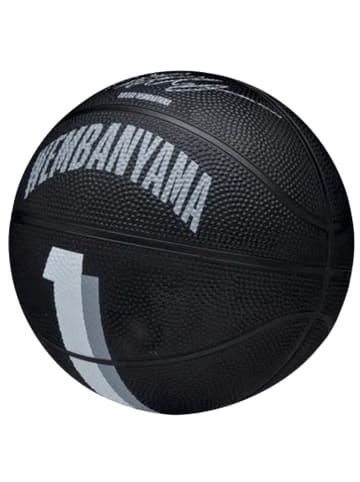 Wilson Wilson NBA Player Icon Mini Ball in Schwarz