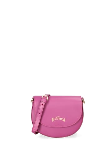 John Richmond Umhängetasche in FUCHSIA AND GOLD