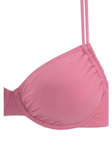 LASCANA Bügel-Bikini-Top in rose