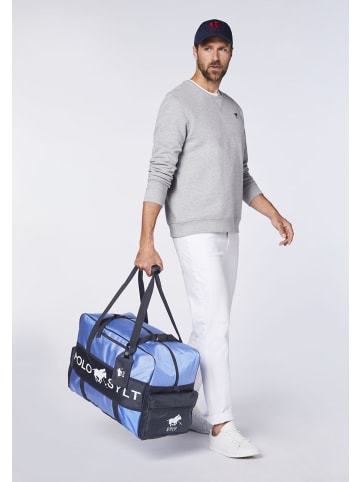 Polo Sylt Sporttasche mit Labelprint in Blau
