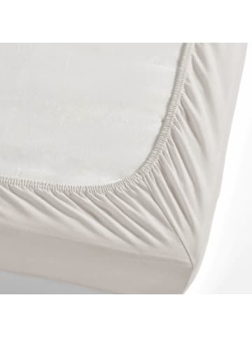 NAUTICA HOME Nautica Home Jersey Spannbettlaken, 180x200 cm in Grau