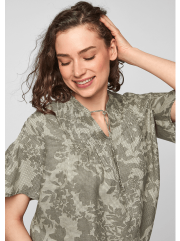 s.Oliver Bluse kurzarm in Olive