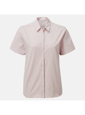 Craghoppers Kurzarm Bluse Nasima in lila