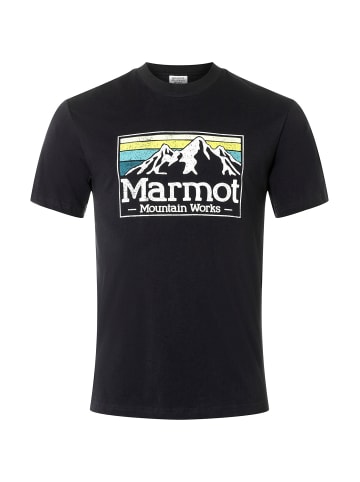 Marmot MMMW GRADIENT TEE in Schwarz