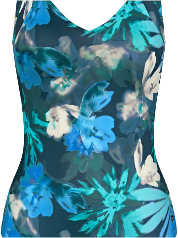 Triumph Badeanzug Summer Fleur in TURQUOISE - DARK COMBINATION