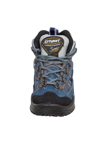 Grisport Wanderschuh Schnürstiefel Gritex in grau/dunkelblau