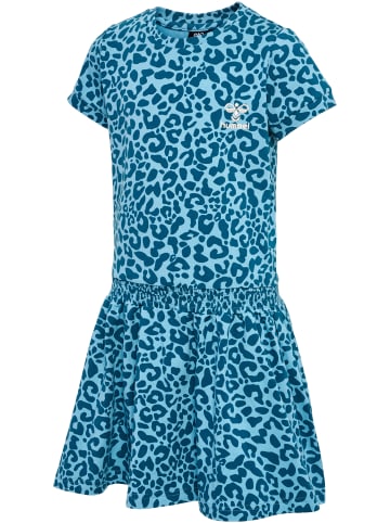 Hummel Kleid Hmlflowy Mädchen in BLUE CORAL