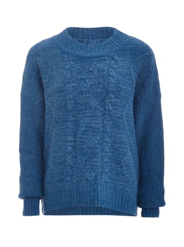 Tanuna Strickpullover in Blau