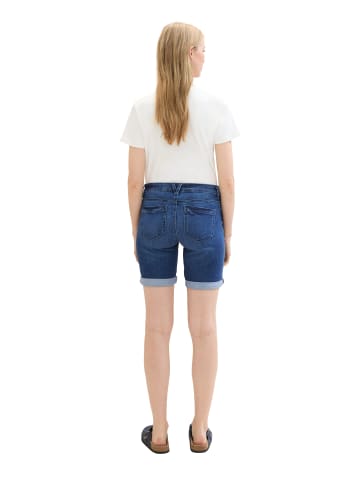 Tom Tailor Shorts Slim Fit Five-Pocket Jeansshorts Denim in Blau