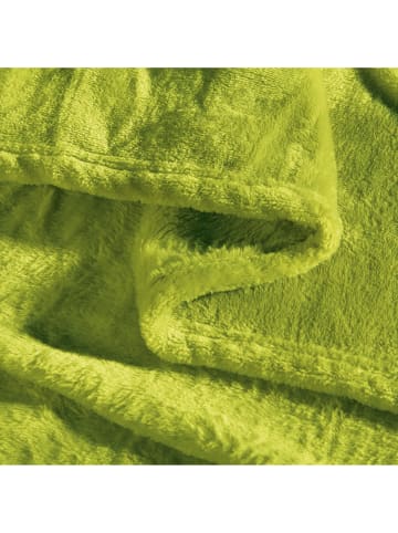 REDBEST Fleece, Microfaser Wohndecke 5er-Pack Amarillo in grün
