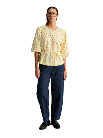 Marc O'Polo DENIM Seersucker-Bluse regular in Light Yellow