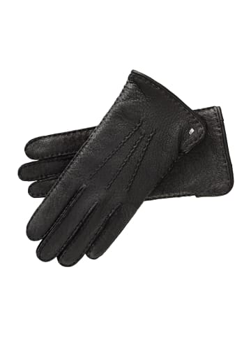 Roeckl Peccary-Handschuh mit Wollfutter in Schwarz