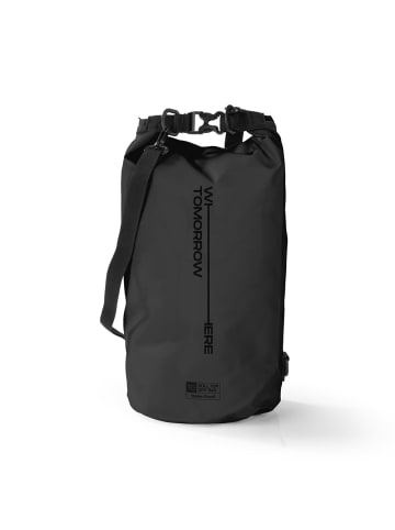 Where Tomorrow PVC dry bag Style 02 10L schwarz Schwarz