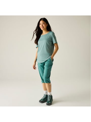 Regatta 3/4 Capri Hose Xert Stretch Wanderhose in Ivy Moss