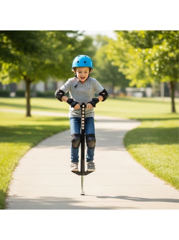 relaxdays Pogo Stick in Schwarz - 35 kg