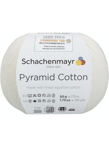 Schachenmayr since 1822 Handstrickgarne Pyramid Cotton, 50g in Weiß