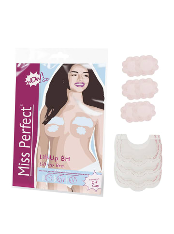 MISS PERFECT Push-Up-BH in Lift Up BH D-E-F-Cup Transparent