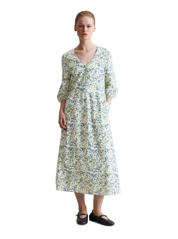 Marc O'Polo DENIM Crinkle-Printkleid relaxed in Medium Blue