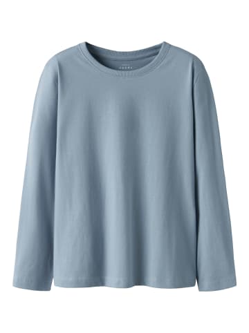 name it Langarmshirt NKMVOBBO LS NREG TOP in dusty blue