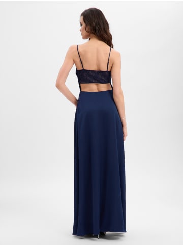 Marie Lund Abendkleid in marine - 0001