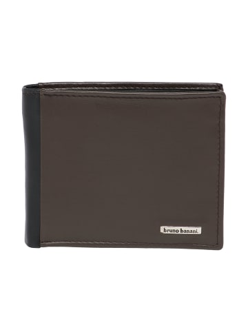 Bruno Banani Klapp-Geldbörse FUENTES in Schwarz / Braun