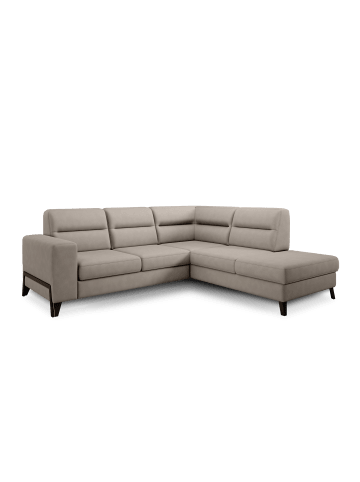 MF Design Cassada Recamiere Rechts in Beige -  (L) 237 x (B) 277 x (H) 100 cm