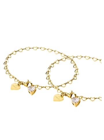 PURELEI Armband-Set Endless Love in Gold