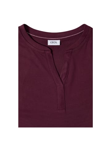 Cecil T-Shirt in sweet grape red