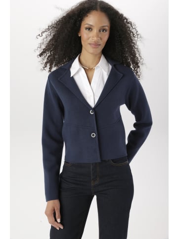 Aniston SELECTED Kurzblazer in marine meliert