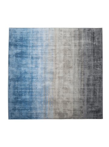 Beliani Kurzflor ERCIS in Bunt/Beige/Blau - (W) 200 x (H) 1 x (L) 200 cm