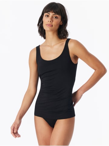 Schiesser Trägertop (Tops) 2er-Pack Modal Essentials in Schwarz