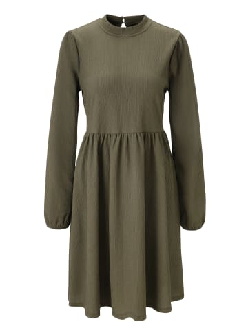 Aniston CASUAL Jerseykleid in oliv