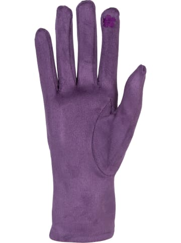 styleBREAKER Touchscreen Handschuhe in Violett