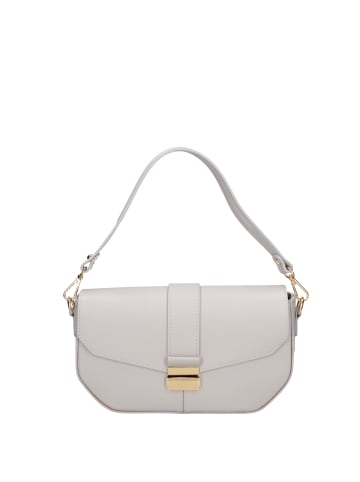 ROBERTA ROSSI Schultertasche in LIGHT GREY