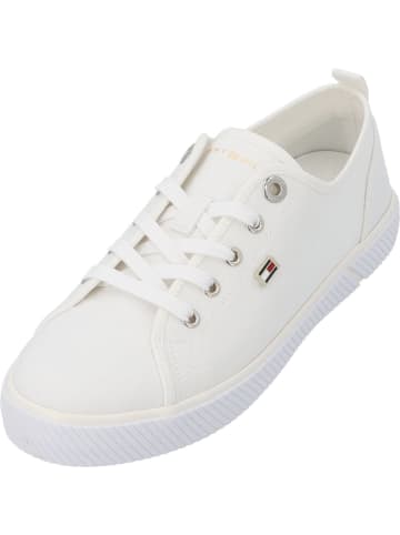 Tommy Hilfiger Schnürschuhe in white