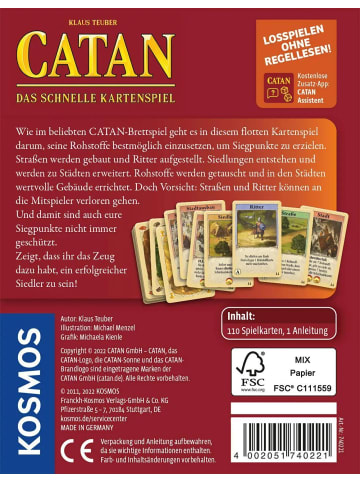 Franckh-Kosmos Die Siedler von Catan - Das schnelle Kartenspiel