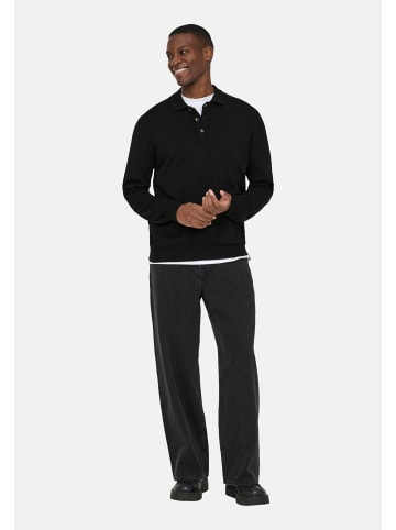 Only&Sons Poloshirt 'Loui' in schwarz