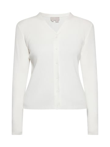 DreiMaster Klassik Cardigan in Wollweiss