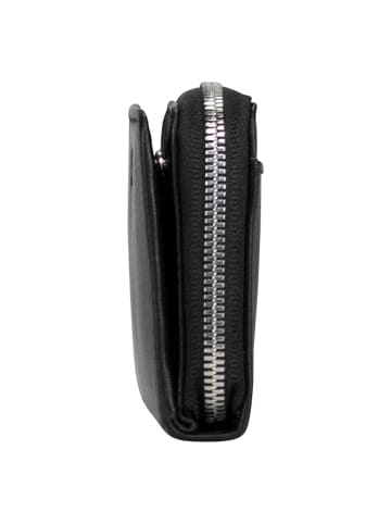 Jost Odense Geldbörse RFID Schutz Leder 10 cm black