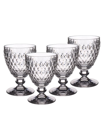 Villeroy & Boch 4er Set Weißweingläser Boston in Violett 230 ml in violett