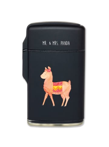 Mr. & Mrs. Panda sturmfeuerzeug Alpaka Stolz ohne Spruch in Schwarz