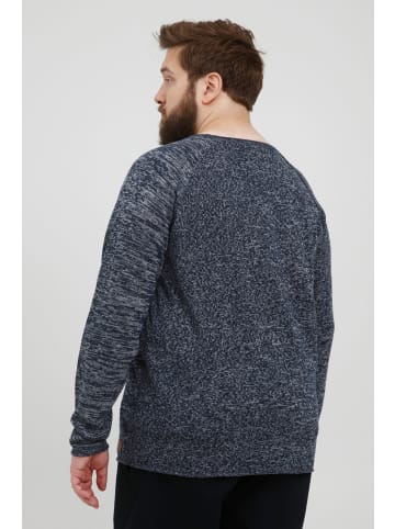 BLEND Strickpullover BHDan Big & Tall in Mittelblau