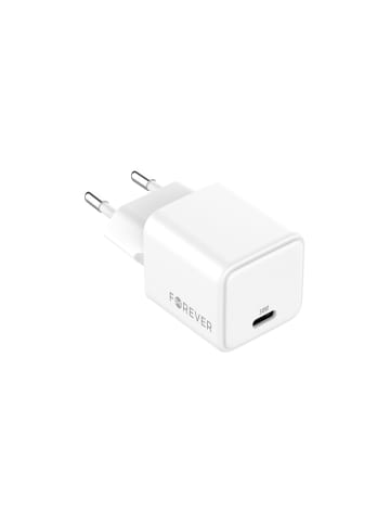 FOREVER Forever TC-08-30C GaN PD Ladegerät 1x USB-C 30W weiß