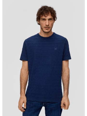 s.Oliver T-Shirt kurzarm in Blau