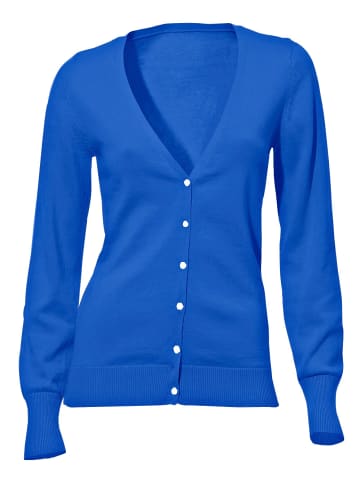 Heine Feinstrickjacke in royalblau