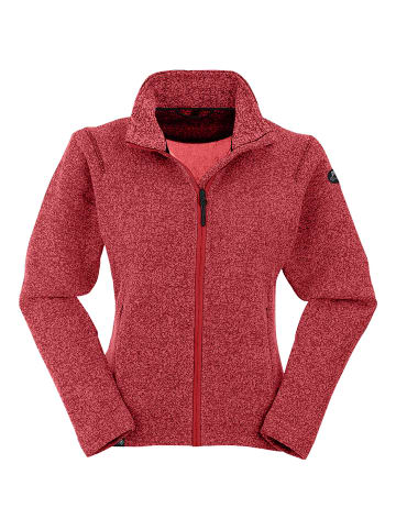 Maul Sport Brixen 2.0 - Strickfleecejacke in Dunkelrot