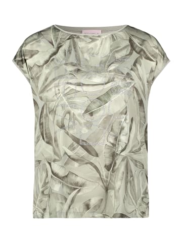 Betty Barclay Blusenshirt mit Aufdruck in Khaki/Khaki