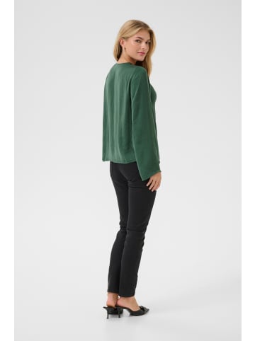 Kaffe Langarm-Bluse KAariel in Garden Topiary