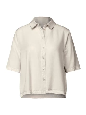 Street One Halbarmbluse in moonstone sand